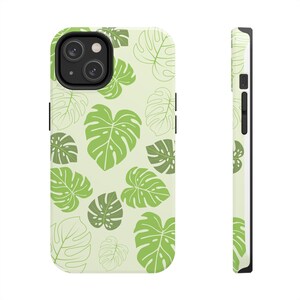 Tropisches Blatt-Handyhülle - Stilvoller, trendiger, langlebiger Schutz für Ihr Handy, perfektes Geschenk für Pflanzenliebhaber, Sommergefühl, umweltfreundlich