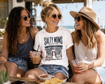 Salty Moms ~ Comfort Colors Tee