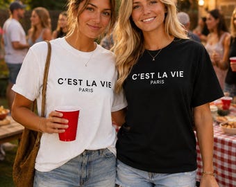 New C' EST LA V IE Tee Comfort Colors