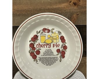 Molde para tarta de cerezas VTG con receta impresa Hankook Super Fuerte