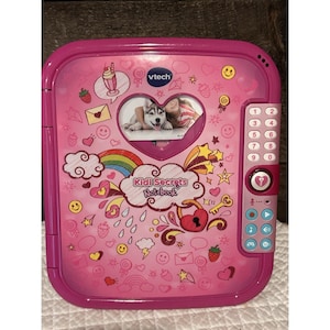 VTECH Kidi Secrets Notebook Journal Pink with Notebook and Recording Working