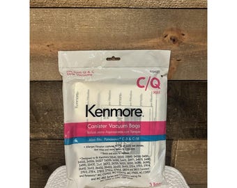 Nuevas bolsas para aspiradora Kenmore C/Q 5055 (paquete de 8) - NUEVAS - SELLADAS