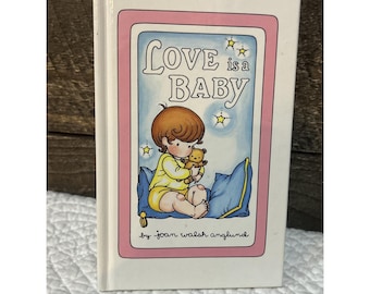 Love Is A Baby Mini Book by Joan Walsh Anglund 1992 Hallmark Small Vintage