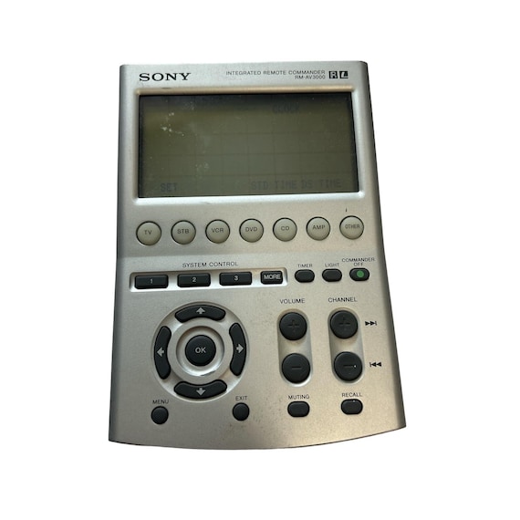 SONY (RM-AV3000) Integrated 18 Component Universal Remote