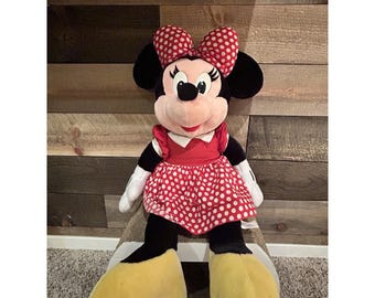 Peluche MINNIE MOUSE grande/jumbo de 26" de Disneyland