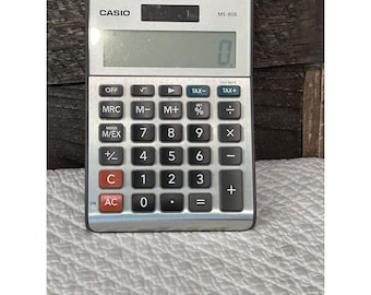 Casio Ms-80b Calculator – Desktop Calculator With Tax & Currency Tools A
