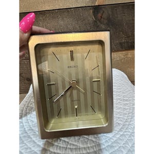 Seiko Vintage Alarm Clock - Etsy