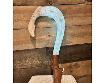Disney Moana Maui's Magical Fish Hook Toy 20"Lights Up / Sounds Jakks Staff Toy