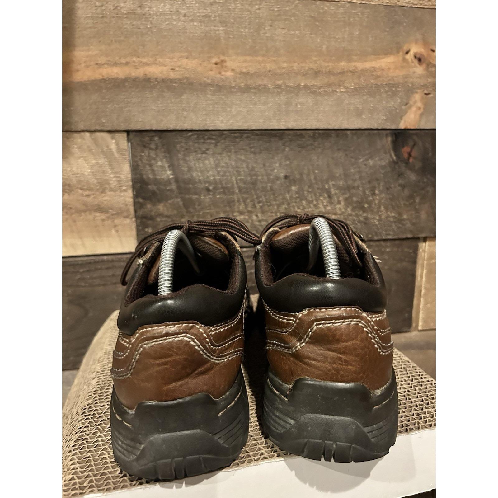 GBX Billiard Mens Shoes 12 Brown Leather Chunky Oxford Casual Shoes Lug Sole Y2K GBX M Brown Casual Shoes for Men for sale | eBay main image 2