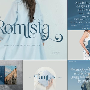 Unique and Classy Fonts Bundle - Modern Branding - Elegant & Stylish ...