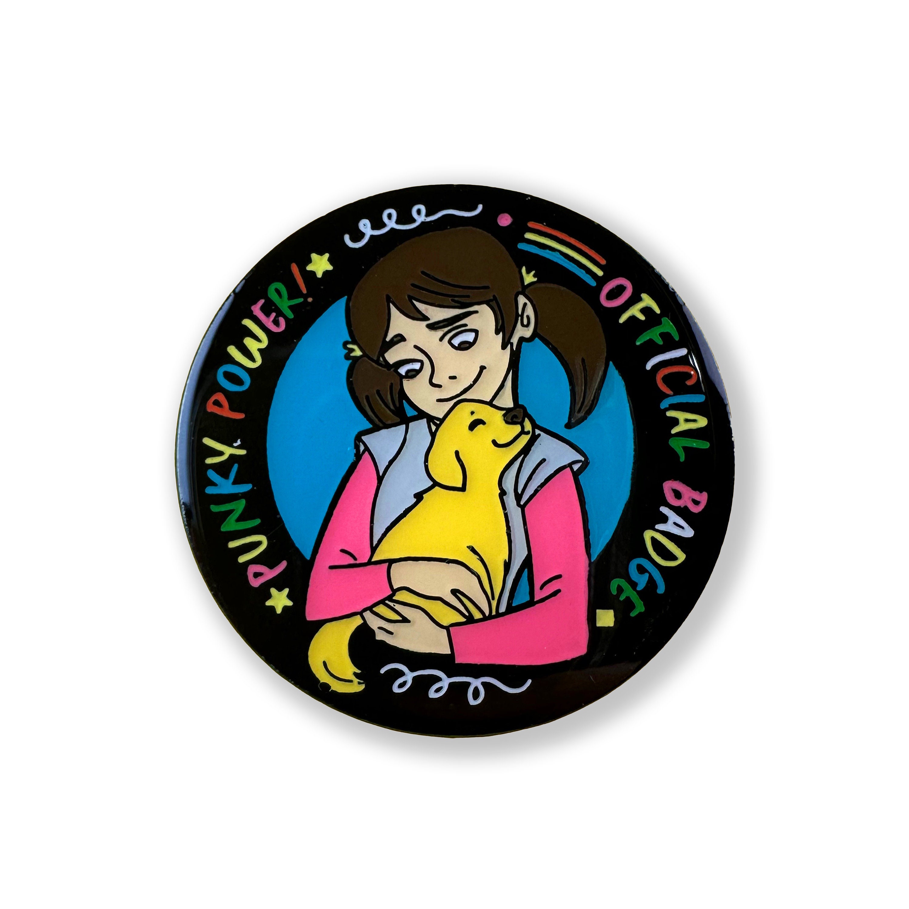Rainbow Brite and Friends Enamel Pin - 80s Cartoon Nostalgia - Lapel Badge