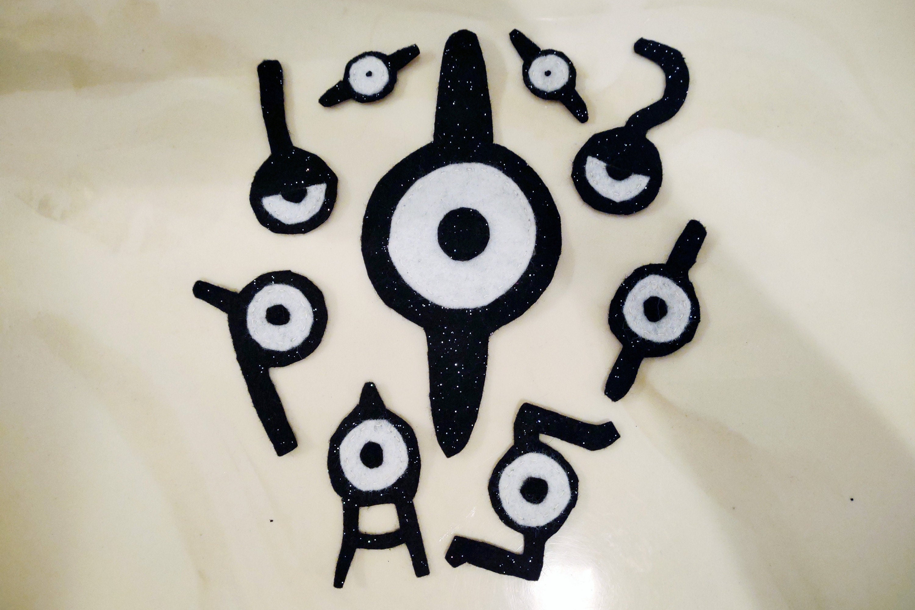 3D printable Unown Alphabet Low Poly Pokemon • made with Prusa MK3S・Cults