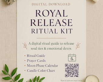 Kit rituale di rilascio reale (download digitale)