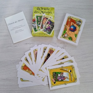 jeux d'Oracle divinatoire l'oracle des miroirs, tirage de carte, voyance