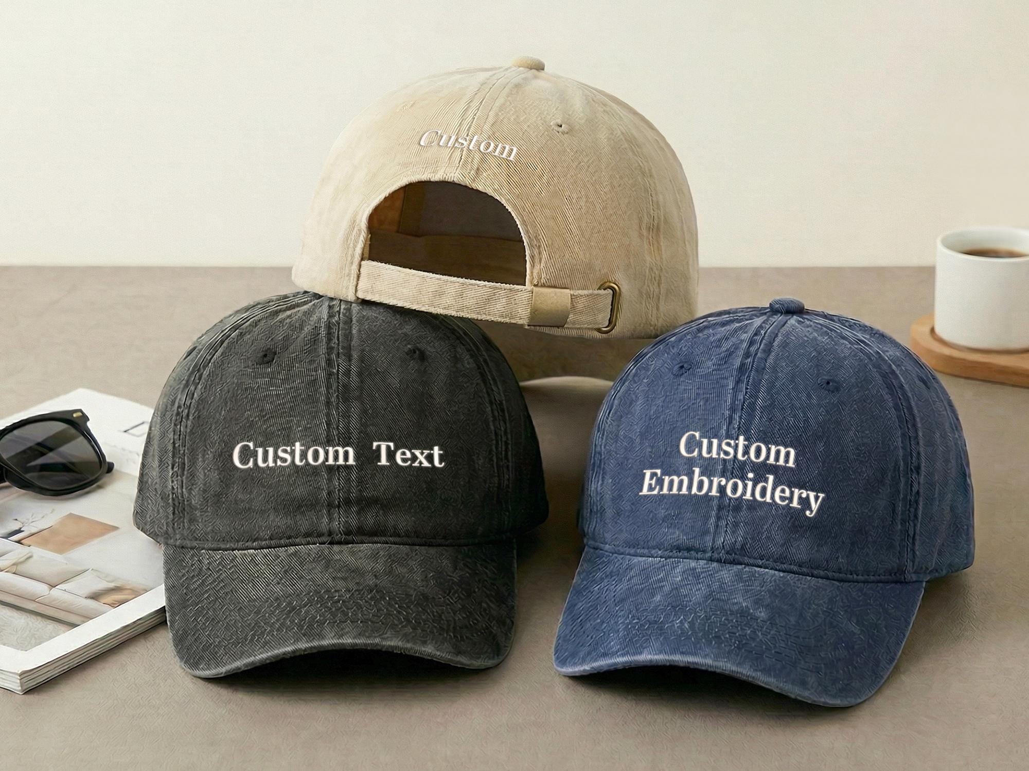 Cappello Baseball Trucker Unisex Vintage Washed | Regolabile Retro Cotone Leggero