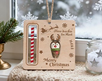 Weihnachts-Geld- Oder Geschenkkartenhalter Mit Umsc Produktbild-Vorschau 2