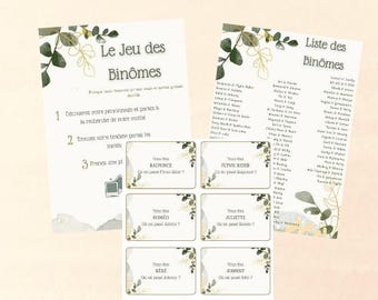 Pairs Game - Digital FR