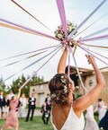 Personalized Ribbon Rounds for Weddings - Elegant and Unique Decoration product logo