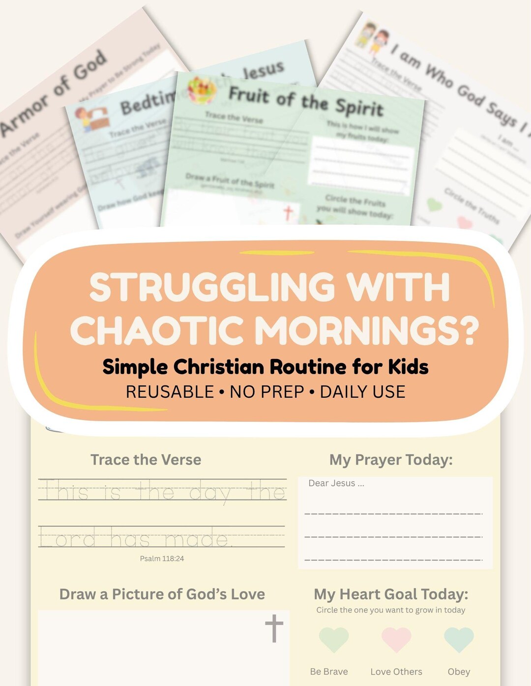 Christian Morning Routine for Kids That Actually Works | Bible Routine ...