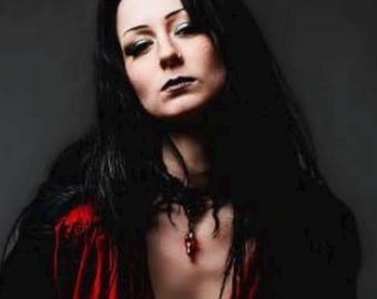 Gotycki choker „Nieśmiertelny uścisk” – 12” do 16”
