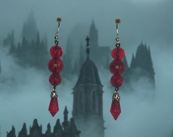 The Blood Drop Earrings