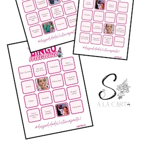 Plantilla Bingo Musical para bodas, despedidas de soltera y eventos - Juegos de boda, despedidas - Plantilla Canva