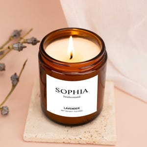 Lustige Brautparty Kerzen Masse, personalisierte Brautjungfer Vorschlag Geschenke, Brautjungfer Geschenke, Brautjungfer Kerzenvorschlag Ideen Bachelorette