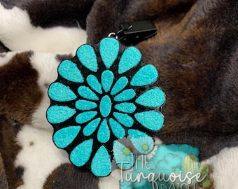 Squash blossom vent clip freshie