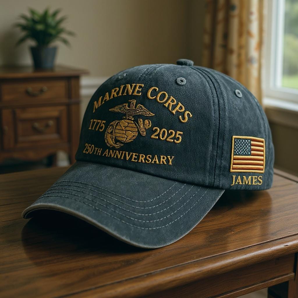 U.S. MARINE CORPS RETIRED キャップ HANK刺繍 U.S. MARINE CORPS RETIRED キャップ HANK刺繍 U.S. MARINE