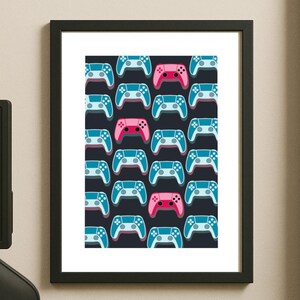 Gamepad  Game Art Poster