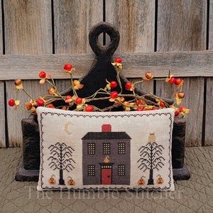 Halloween Homestead...Primitive PDF Cross Stitch Pattern By The Humble Stitcher
