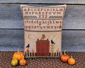 Autumn Sampler...Primitive PDF Cross Stitch Pattern By The Humble Stitcher