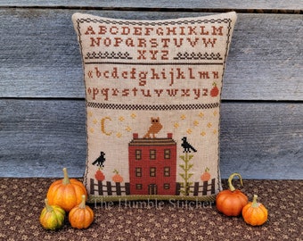 Autumn Sampler...Primitive PAPER Cross Stitch Pattern By The Humble Stitcher