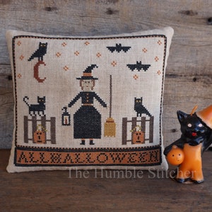 Allhalloween...Primitive PDF Cross Stitch Pattern By The Humble Stitcher