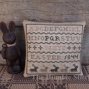 Easter Sampler...Primitive PAPER Cross Stitch Pattern By The Humble Stitcher