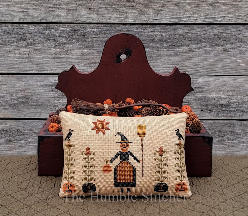 Happy Harvest...primitive PDF Cross Stitch Pattern by the Humble ...
