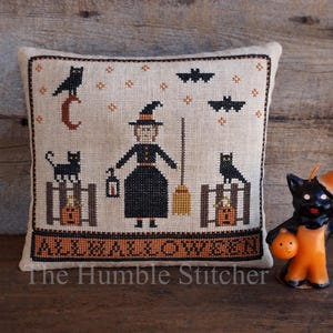 Allhalloween...Primitive PDF Cross Stitch Pattern By The Humble Stitcher