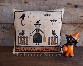Allhalloween...Primitive PDF Cross Stitch Pattern By The Humble Stitcher