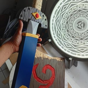 Kokiri Set -Zelda ocarina Of Time - Deku Shield + kokirir Sword + scabbard