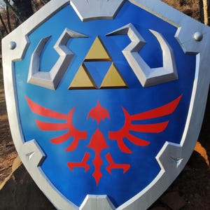 Zelda Hylian Shield Skyward Sword / Botw / Totk version - 45x55cm replic