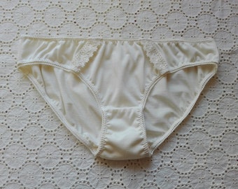 Organic Ahimsa Silk Jersey Bikini Panties (Made to order)