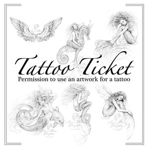 Tattoo Ticket - 1 image only