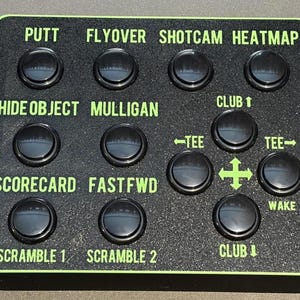 GSPRO - Boîtier de commande de simulateur de golf sans fil V2