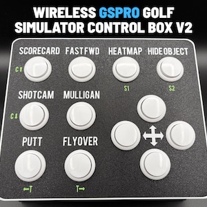 GSPRO - V2 draadloze golfsimulator-bedieningskast