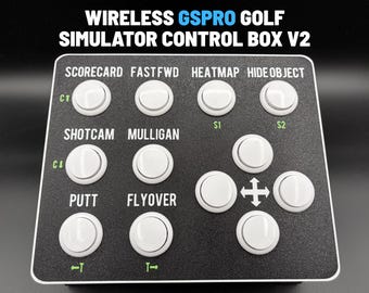 GSPRO - V2 Wireless Golf Golfspiel Kontrollbox