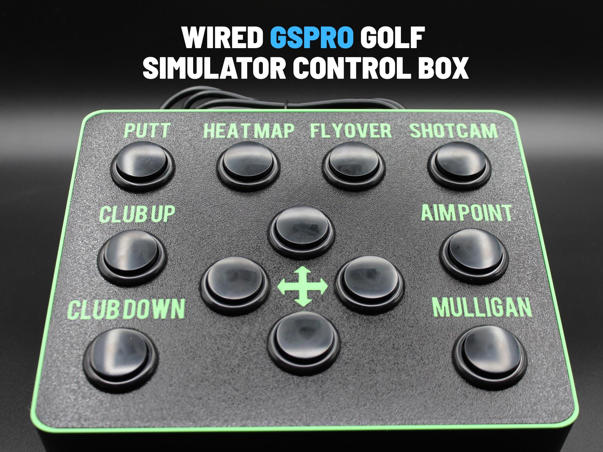 Simulator Control Box Wired Golf Simulator Control Box - Designed for GSPRO - Etsy