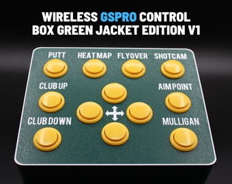 GSPRO - Wireless Golf Simulator Control Box - Green Jacket Edition