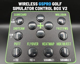 Wireless Golf Simulator Control Box V2 - Designed for GSPRO