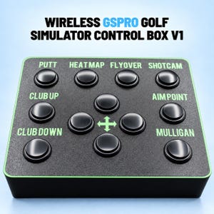 Wireless Golf Simulator Control Box V1 - Designed for GSPRO