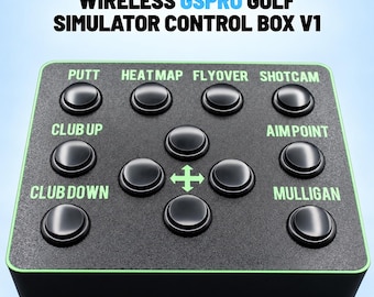 Wireless Golf Simulator Control Box V1 - Designed for GSPRO